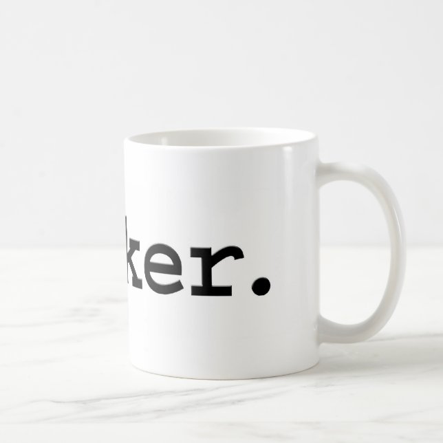 Wanker. Kaffeetasse (Rechts)