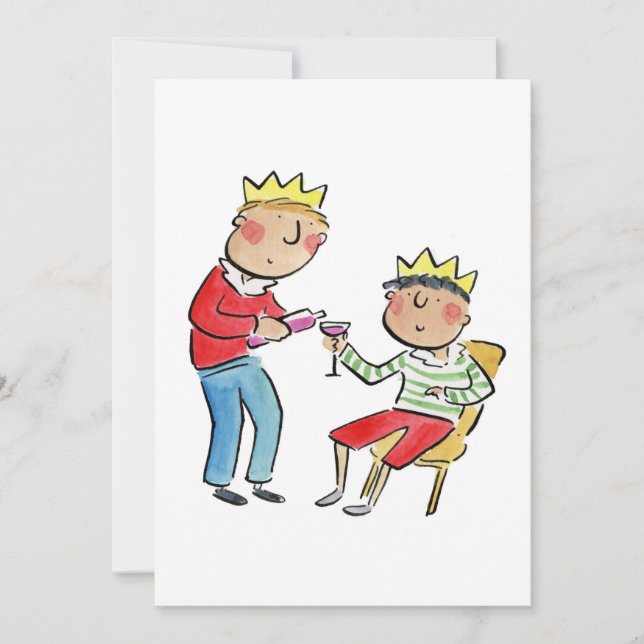 Wann Einladung (Vorderseite)