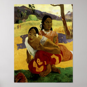 Wann heiraten Sie? durch Paul Gauguin Poster