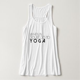 Wann im Zweifel zum Yoga gehen   Aktiver Tank Top