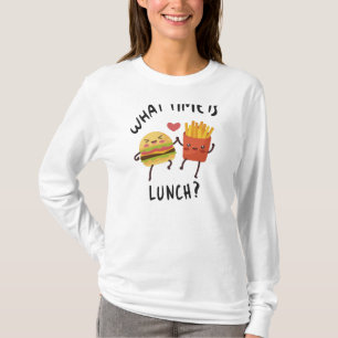 Wann ist das Mittagessen T-Shirt