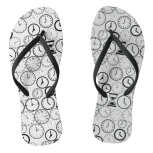 Wann ist es.wx4 L Gray BG? Flip Flops