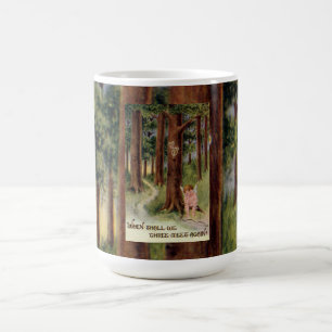 Wann sollen wir uns treffen Vintage Valentinstag C Kaffeetasse