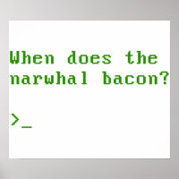 Wann stellt sich die Narwhal Bacon VGA-Reddit-Frag