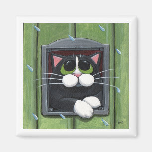 Wann stoppt es? - Katzen-Magnet Magnet