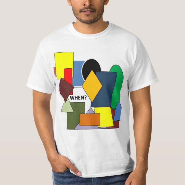 WANN? T-Shirt (Vorderseite)