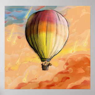 Wann wird der Himmel aufhören? Poster