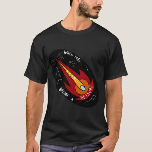 Wann wird ein Komet zu einem Meteor Epic Sticker T-Shirt