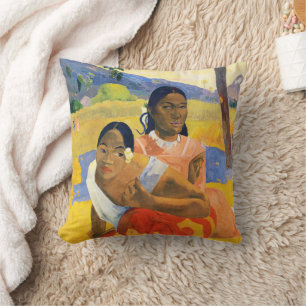 Wann wirst du heiraten? Paul Gauguin Kissen