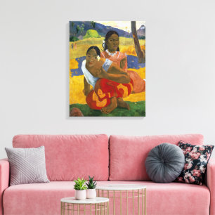 Wann wirst du heiraten? Paul Gauguin Leinwanddruck
