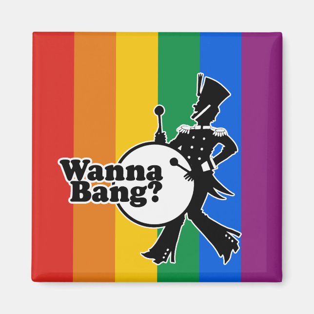 WANNA BANG? MAGNET (Vorne)