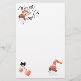 Wanna Boo Friends Briefpapier