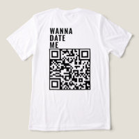 Wanna Date me Custom QR Code Scan Ich habe sein Ge