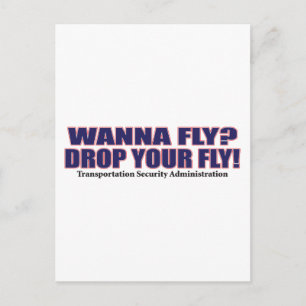 Wanna-Fly Postkarte