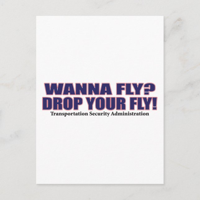 Wanna-Fly Postkarte (Vorderseite)