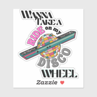 Wanna nimmt einen Fahrsticker Aufkleber