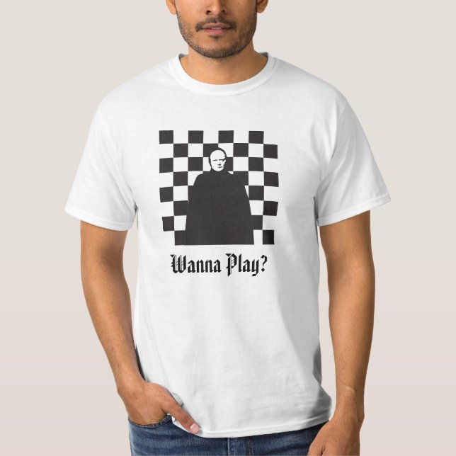 Wanna Play? T-Shirt (Vorderseite)
