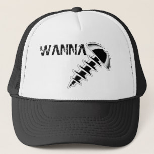 Wanna Vis Casquette noir