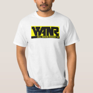 WANR Toledo alles Logo des Nachrichten-Radio-15 T-Shirt
