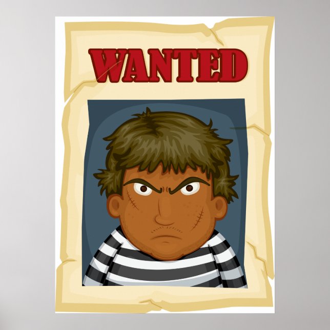 Wanted Person Poster (Vorne)