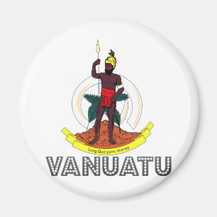 Wanuatu-Wappen Magnet