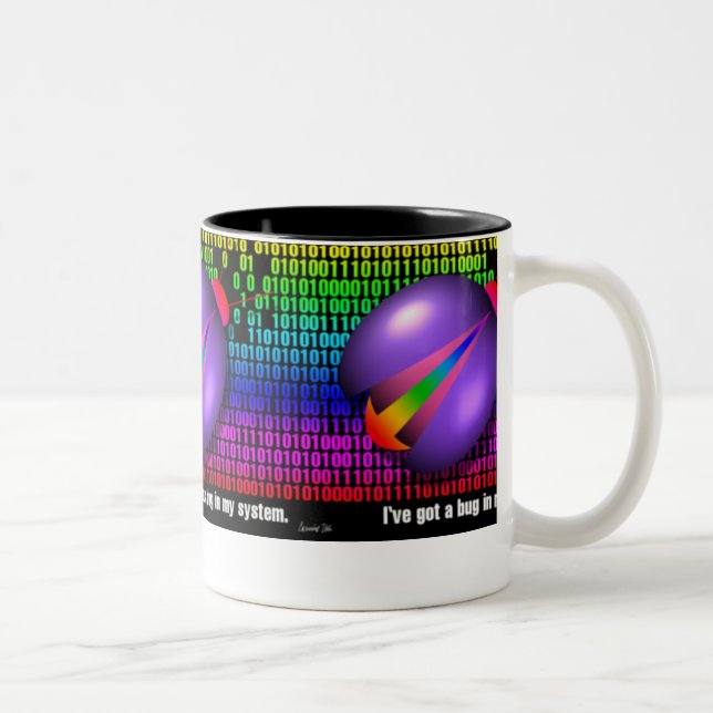 WANZE IN DER SYSTEMS-TASSE ZWEIFARBIGE TASSE (Rechts)
