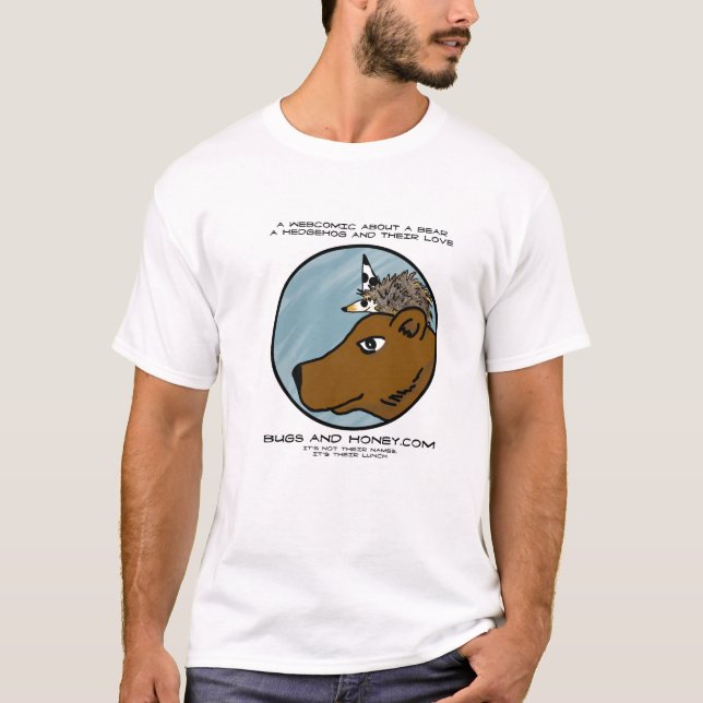 Wanzen u. Honig-Logo-T-Shirt T-Shirt (Vorderseite)