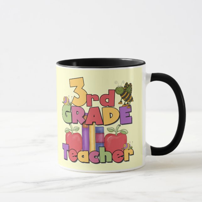 Wanzen und Apfel-3. Grad-T-Shirts und Geschenk Tasse (Rechts)