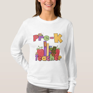 Wanzen und Äpfel Pre-K Lehrer-T-Shirts und T-Shirt