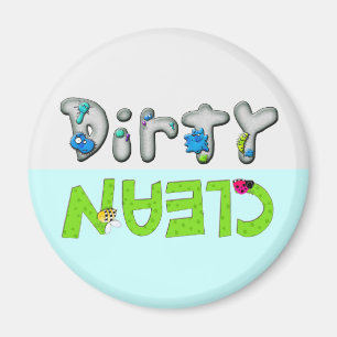 Wanzen-und Mikroben-sauberer schmutziger Magnet