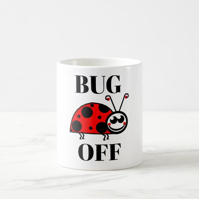 Wanzen-weg-Kaffeetasse Kaffeetasse (Mittel)