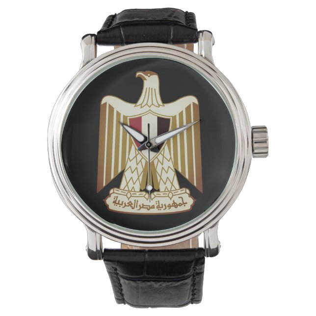Wappen Ägyptens Armbanduhr (Vorderseite)