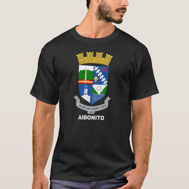 Wappen - Aibonito, Puerto Rico T-Shirt (Vorderseite)