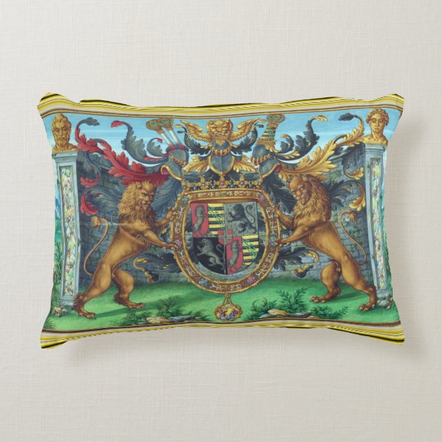Wappen Akzent Kissen (Vorderseite)