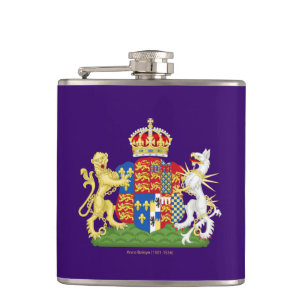 Wappen Anne Boleyn Flachmann