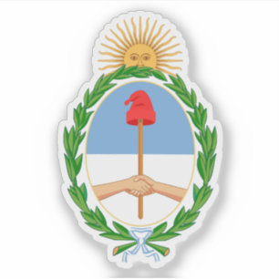 Wappen Argentiniens Aufkleber