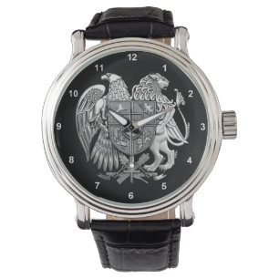 Wappen Armeniens Armbanduhr