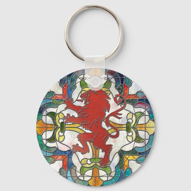 Wappen aus Hartglas Schlüsselanhänger (Vorderseite)