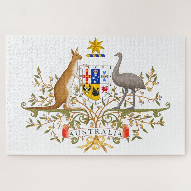 Wappen Australiens (Horizontal)