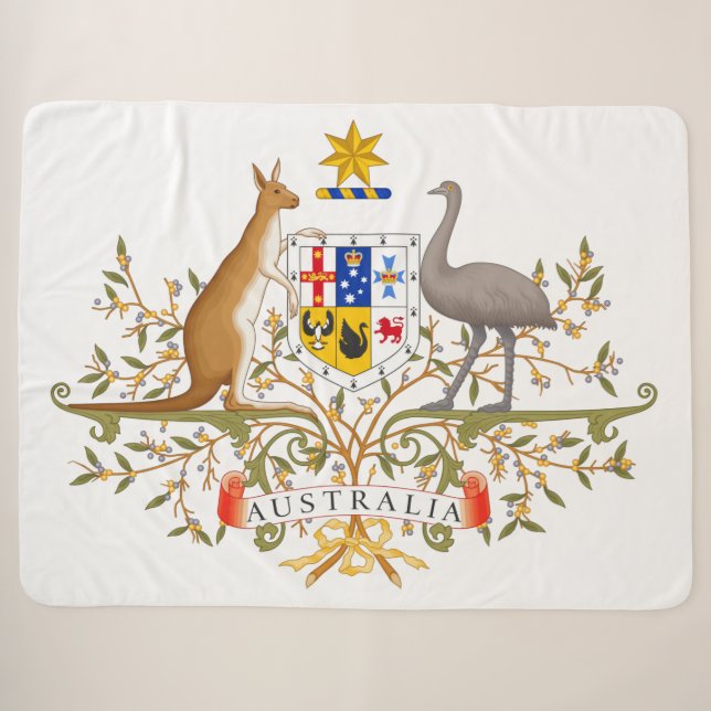 Wappen Australiens Sherpadecke (Vorderseite (Horizontal))