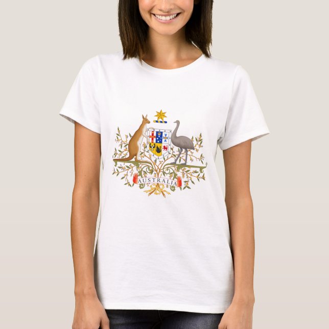 Wappen Australiens T-Shirt (Vorderseite)