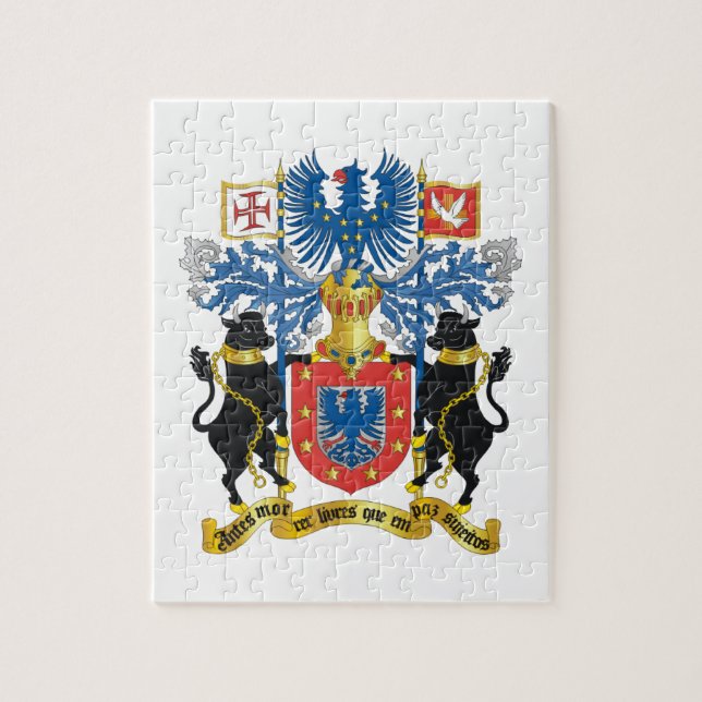 Wappen Azoren (Portugal) (Vertikal)