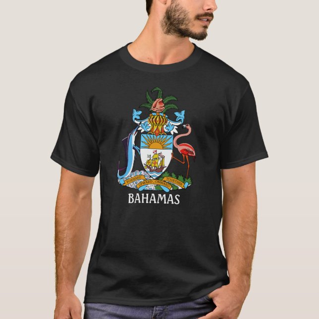 Wappen - Bahamas T-Shirt (Vorderseite)