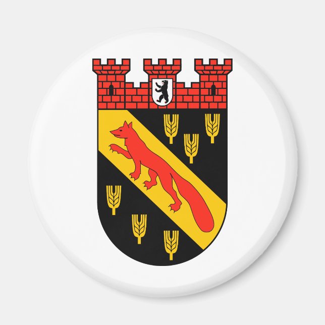 Wappen Berlin-Reinickendorf Magnet (Vorne)