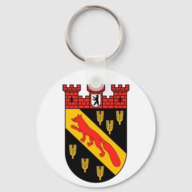Wappen Berlin-Reinickendorf Schlüsselanhänger (Vorderseite)