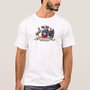 Wappen Chile Landeswappen Symbol Emblem Flagge T-Shirt