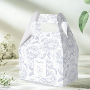 Wappen Chinoiserie Peonies Geschenkschachtel