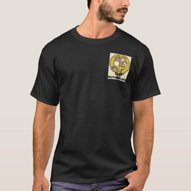 Wappen, CLAN SUTHERLAND T-Shirt (Vorderseite)