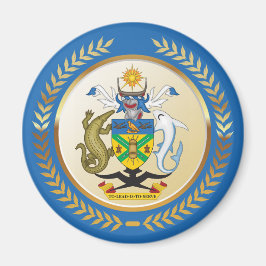 Wappen-Coat der Salomonen Magnet