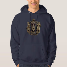 Wappen-Coat in der Ukraine Hoodie